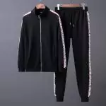 givenchy tracksuits survetement street style nueva york zipper black